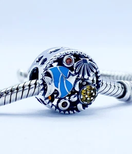 Sea Turtle Charm Bead Fish Clam Shell Ocean Genuine 925 Sterling Silver ๐ - Picture 1 of 6