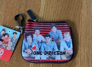 1D One Direction Coin Purse ID Holder I Love One Direction Liam group photo NWT - Picture 1 of 2