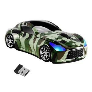 Wireless Cool Sports Car Shape 2.4 GHz USB Mouse - 1600 DPI Optical Portable ... - Picture 1 of 7