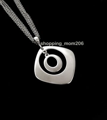 Collar Lia Sophia "Fashionista" Tono Plata 30-33"  Foto 1 de 4