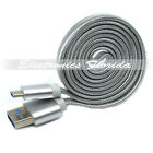 Câble de charge câble de charge de données et de synchronisation nylon tressé (type C) cordon plat - LOT