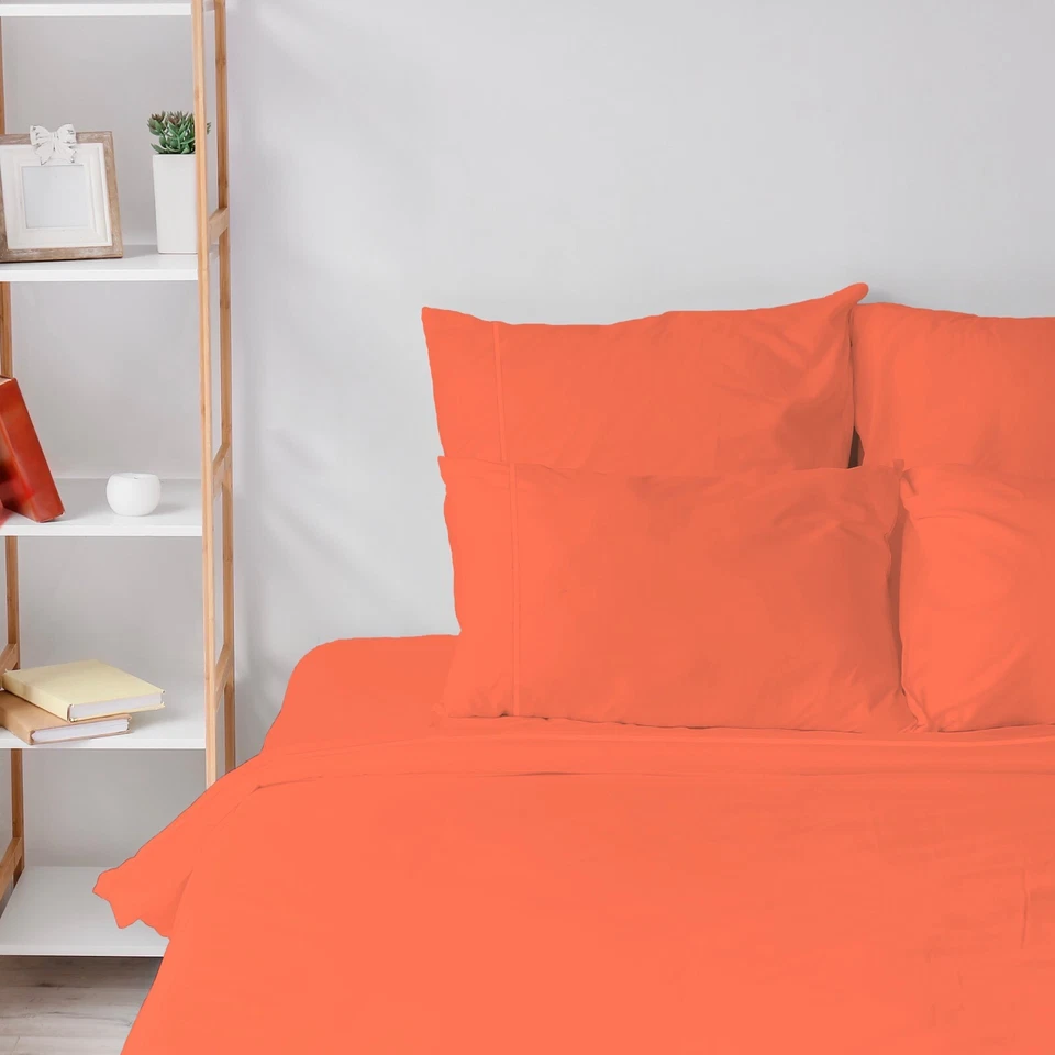 Juego de sábanas de bambú premium de 6 piezas, bolsillos profundos, 60 colores, de Sacred Thread Foto 1 de 2