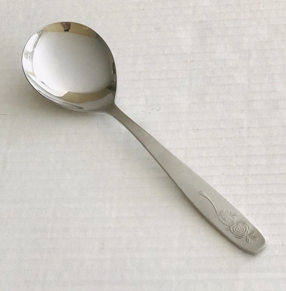 Cazuela cuchara Viners acero inoxidable Empire Spring Rose 8 pulgadas Foto 1 de 4