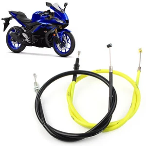 Black Motorcycle Brake Clutch Cable Replacement For Yamaha R3 2015-2020 16 17 18 - Picture 1 of 12
