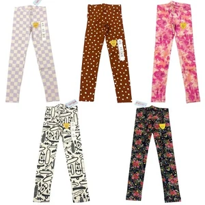 Cat & Jack Girls Pull-On Stretch Leggings - Floral & Tie Dye - Size XS 4-5 Slim - Picture 1 of 47