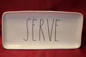 RAE DUNN BY MAGENTA ARTISAN COLLECTION "SERVE" APPETIZER SERVING PLATTER(s) NEW - Picture 1 of 1