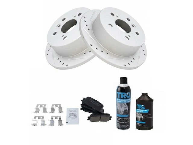 Rear Brake Pad and Rotor Kit For 2004-2006 Lexus ES330 2005 VX476NX - Image 1 of 1