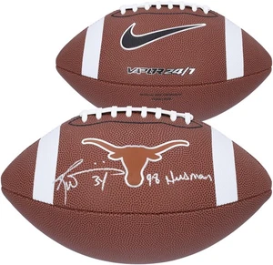 Ricky Williams Texas Longhorns Signed Nike Replica Football with Heisman 98 Insc - Picture 1 of 3