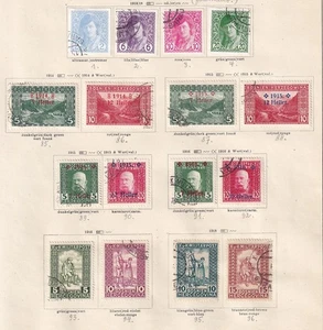 Bosnien&Herzegowina 1913 Sammlung von 16 Briefmarken / HOHER WERT! - Bild 1 von 1
