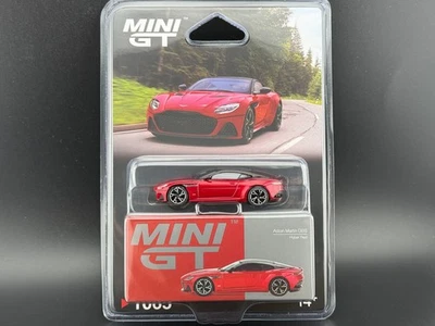 Mini GT Aston Martin DBS – Hyper Red #1065 1/64 - Image 1 of 4