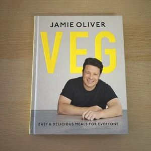 Veg By Jamie Oliver Large Hardcover Book Cookbook Recipes - Picture 1 of 15