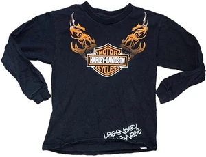 T-shirt Harley Davidson grigia manica lunga taglia XS ottime condizioni!!! - Foto 1 di 5