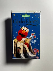 Sesame Street CinderElmo (1999) VHS Elmo Kids Classic buy 3 get 3 FREE - Picture 1 of 10