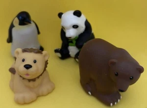 Fisher Price Little People Zoo Talkers Safari Truck Lion Cub bear panda penguin - Picture 1 of 6