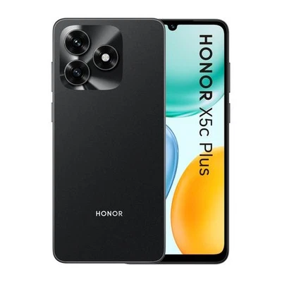 Honor X5C Plus 256GB Memoria 4Gb Ram Display 6.7" 4G 50Mp 5260mAh Midnight Black - Immagine 1 di 4