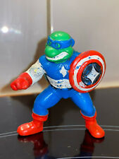 pvc TMNT Teenage Mutant Turtles Yolanda Captain America Vintage VHTF sewer hero