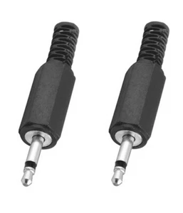 2x 3,5mm Klinkenstecker mono - Kopfhörer Stecker . zum Löten - Afbeelding 1 van 1