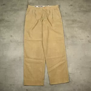 Moschino Velvet Corduroy Trousers Beige - Picture 1 of 10