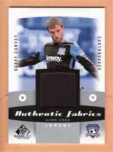 2011 SP Game Used MLS Authentic Fabrics #CO Bobby Convey BLACK Jersey - Flat S/H - Bild 1 von 1