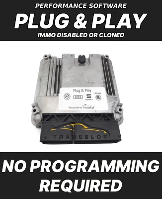✅FOR AUDI A4 2.0TDI CAGA ECU PLUG & PLAY IMMO CLONED 03L906022MP 0281015754 - Image 1 of 2