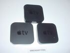 Lot Of Three Apple Tv 1449 Media Streamers Only - All Tested And Work Great