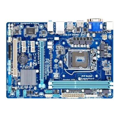 Scheda madre Motherboard GIGABYTE GA-B75M-HD3 Intel B75 1155 Socket H2 micro ATX - Immagine 1 di 2