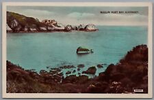 Moulin Huet Bay Guernsey England Vintage Postcard Postmark 1960