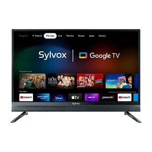 Sylvox 32'' Smart RV TV 12 Volt TV for RVs 1080P FHD RV Camper DC/AC Power 9-32V - Picture 1 of 13