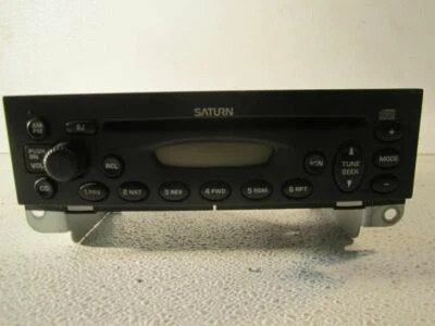 Radio AM/FM/CD para 00-03 Saturn serie L sedán Foto 1 de 4
