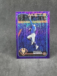2024 Topps Series 1 Purple Foilboard Brandon Nimmo /799 New York Mets #59 - Bild 1 von 2