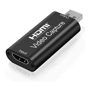 AMANKA Cartes de Capture Audio vidéo 1080p Adaptateur HDMI vers USB Carte Por... - Photo 1/7