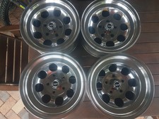 ROH Wildfire 14x7 14x8 wheels polished NEW nuts caps suit Ford Chrysler  5/114.3