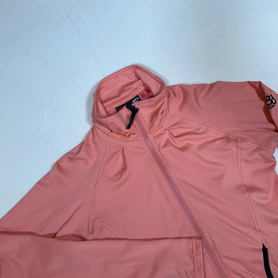 686 Six Eight Six Mujer Pequeña Inteligente Chaqueta de Pasarela Forro de Vellón Cremallera Completa Melocotón Foto 1 de 4
