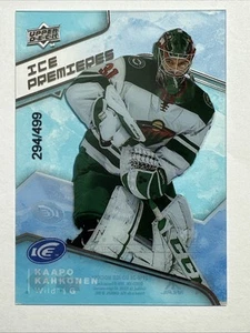 2019 Upper Deck Ice Ice Premieres Kaapo Kahkonen RC 294/499 #82 - Bild 1 von 2