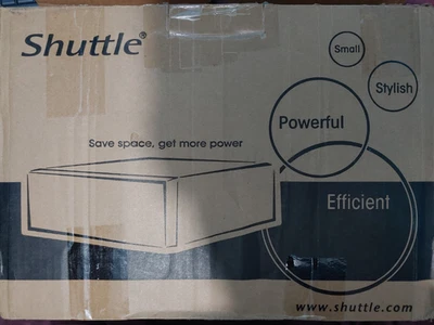 Shuttle Desktop XH610/XH610V Intel Celeron G6900 16GB RAM 256GB- Black - Image 1 of 4