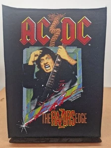 AC/DC BACK PATCH 1990 RAZORS EDGE BROCKUM ANGUS DEADSTOCK B01 - Imagen 1 de 3