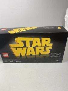 LEGO 75407 - Star Wars - Brick-Built Star Wars Logo - Brand New And Sealed - Picture 1 of 5