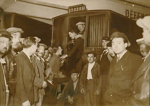 Front Populaire 1936 - Grèves Chauffeurs Voitures Cellulaires Pistolet Prison 59 - Imagen 1 de 2