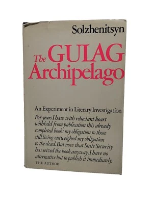 GULAG ARCHIPELAGO Experiment Literary Investigation RUSSIAN History 1973 - Image 1 of 4