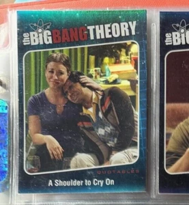 BIG BANG THEORY SEASON 5 CHROME QUOTABLE CHASE CARD QTB-04 2013 CRYPTOZOIC - Picture 1 of 3