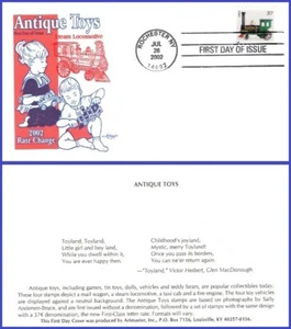 USA5 #3638 U/A ARTMASTER FDC Steam Locomotive s/a - Picture 1 of 1
