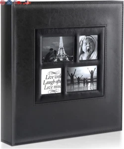 Photo Album 4X6 500 Pockets Photo, Extra Large Capacity Family Wedding Picture A - Picture 1 of 8