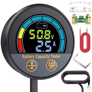 DC8V-100V Batteriemonitor mit Shunt Spannung Strom Kapazitätstester Coulometer - Bild 1 von 19