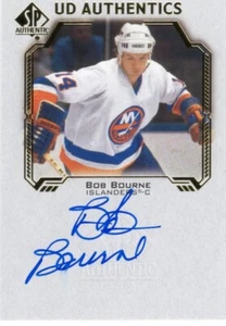 21/22 Sp Authentic Bob Bourne UD Authentics Signatures Auto - Bild 1 von 1