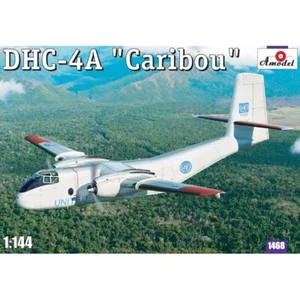 Amodel 1468 Plastic model airplane kit 1:144 DHC-4A "Caribou" - modelling kit - Picture 1 of 24