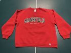 Mansfield Mounties NCAA Russell Athletic Crew Neck Sweatshirt Size Large