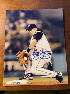 JACK WILSON SIGNED 8x10 PHOTO PITTSBURGH PIRATES MLB BASEBALL SHORTSTOP w/ COA - Picture 1 of 4