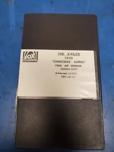 The X-Files 5X05 "Christmas Carol" Final Air Version 12/5/97 - Picture 1 of 3