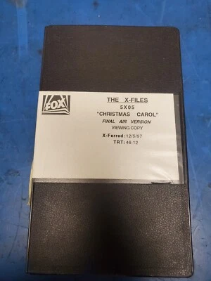 The X-Files 5X05 "Christmas Carol" Final Air Version 12/5/97 - Image 1 of 3