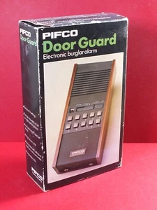 Vintage Retro Pifco Türschutz Elektronische Einbruchmeldeanlage - Modell 1381 - Originalverpackt - Bild 1 von 6